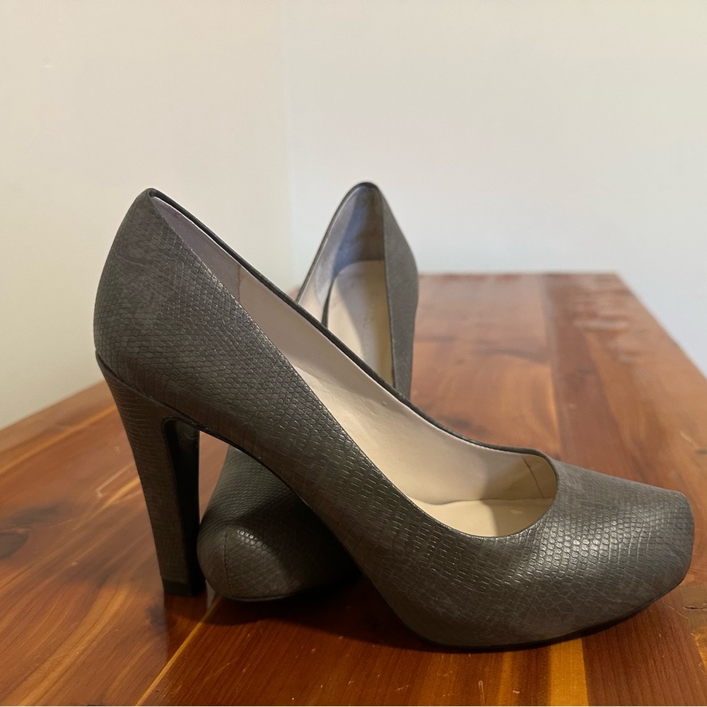 Elegant Gray High Heels